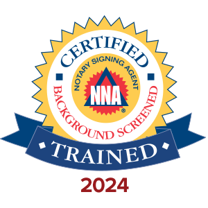 NSA trained and background screened badge